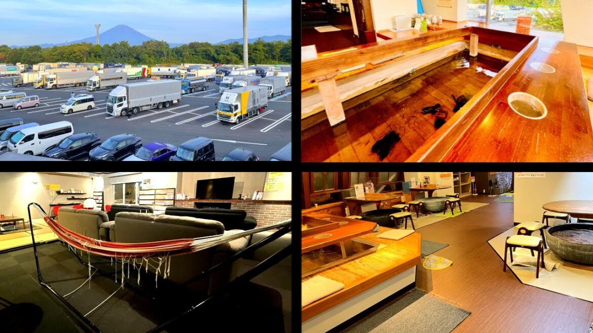 Stayed at Japan's Huge Spa on a Highway. Stayed at Japan's Huge Spa on a Highway.