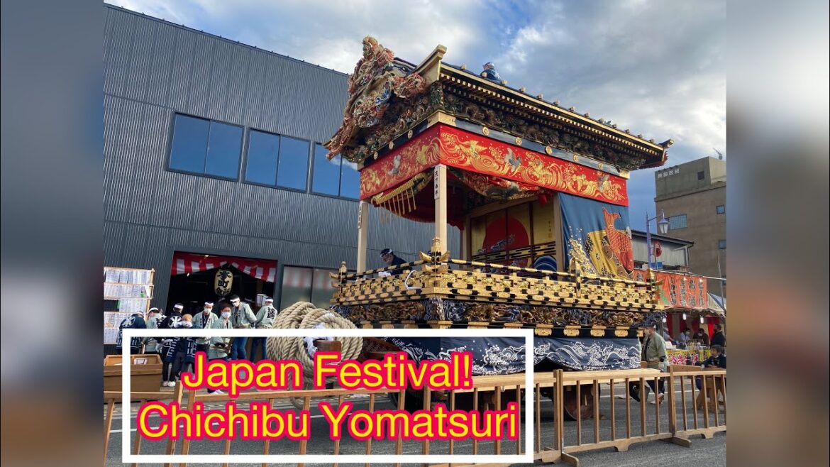 JAPAN FESTIVAL!Chichibu Saitama Yomatsuri(Night Festival)!Fireworks,Street Food @yamtravelujp3765