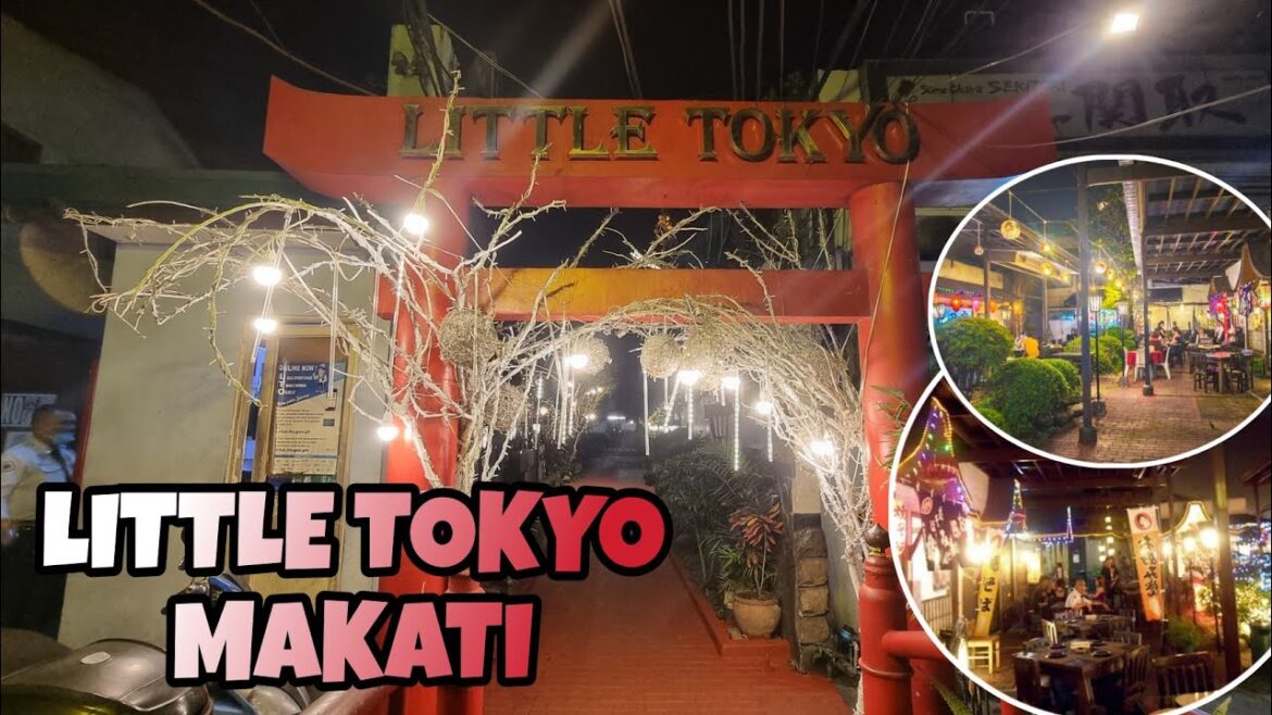 LITTLE TOKYO TOUR MAKATI CITY PHILIPPINES