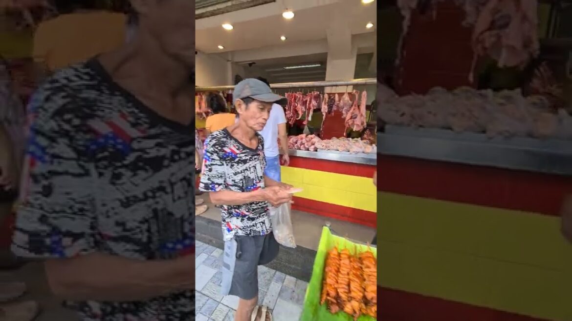 Philippino street food: chicken, pork, calamari BBQ #seafood #food