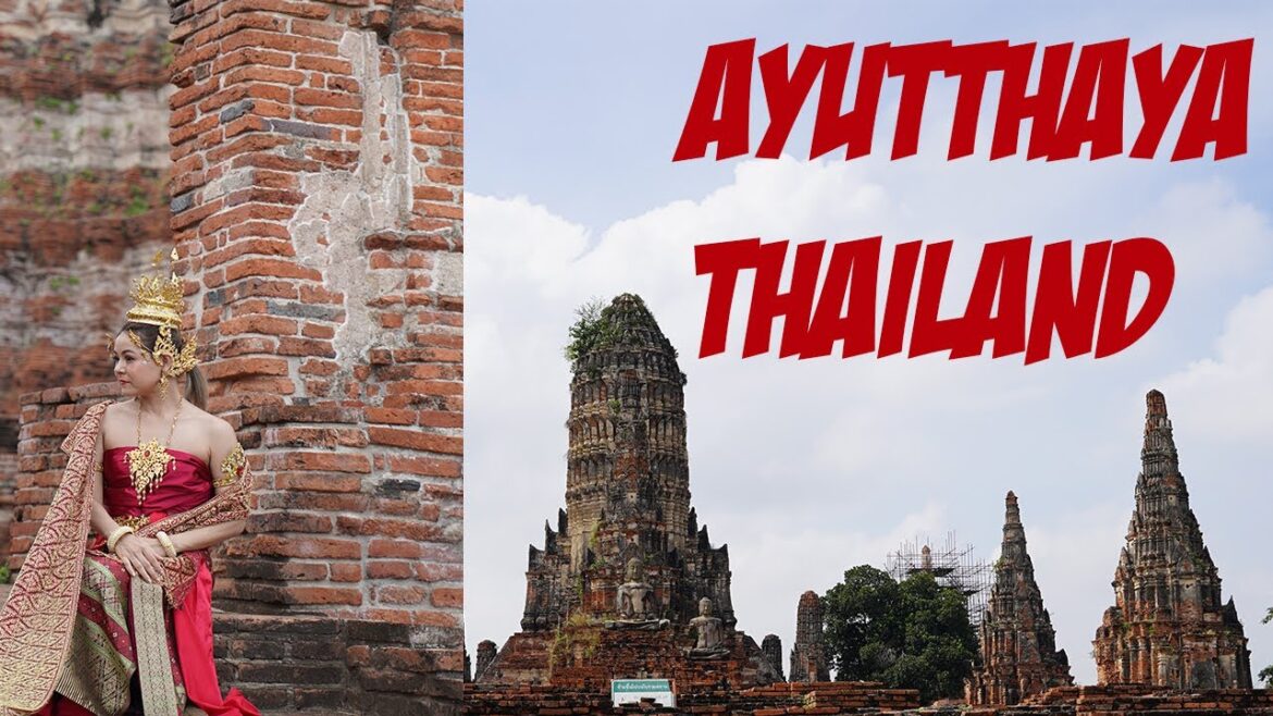 Thailand Ayutthaya Historical Park Prawn Market day trip from Bangkok