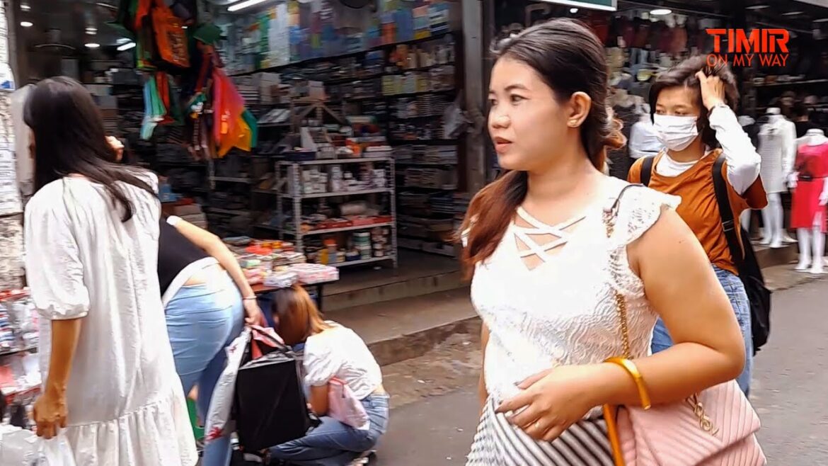 Covent Garden West Lights   Yangon Myanmar Winter Walk