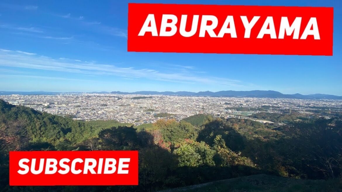 Fukuoka city view from Aburayama