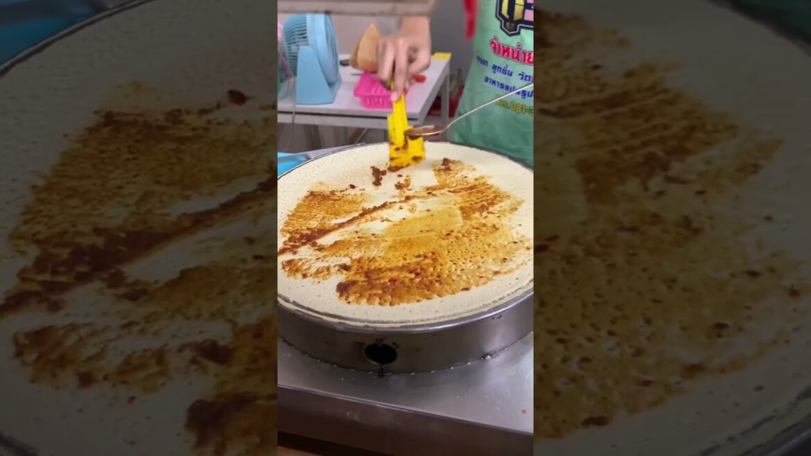 Japan crepe with Thai Street Food #vlog #thailand #shorts #food #泰国 #曼谷 #bangkok