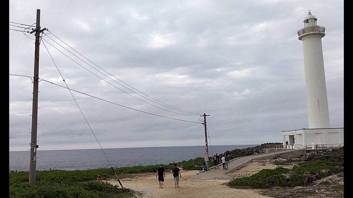 沖繩自駕遊 殘波岬  残波岬灯台  Okinawa Travel viaje Okinawa โอกินาว่าการเดินทาง