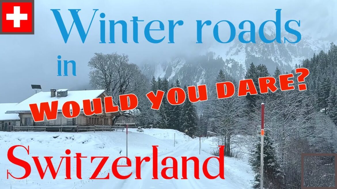 Winter road trip to Rosenlaui Switzerland 4K Winter road trip to Rosenlaui Switzerland 4K
