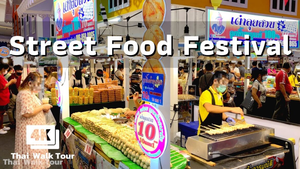 🇹🇭 Thailand Food Festival at The Mall Bangkae Bangkok | Thai Walk Tour [Thailand 4K]