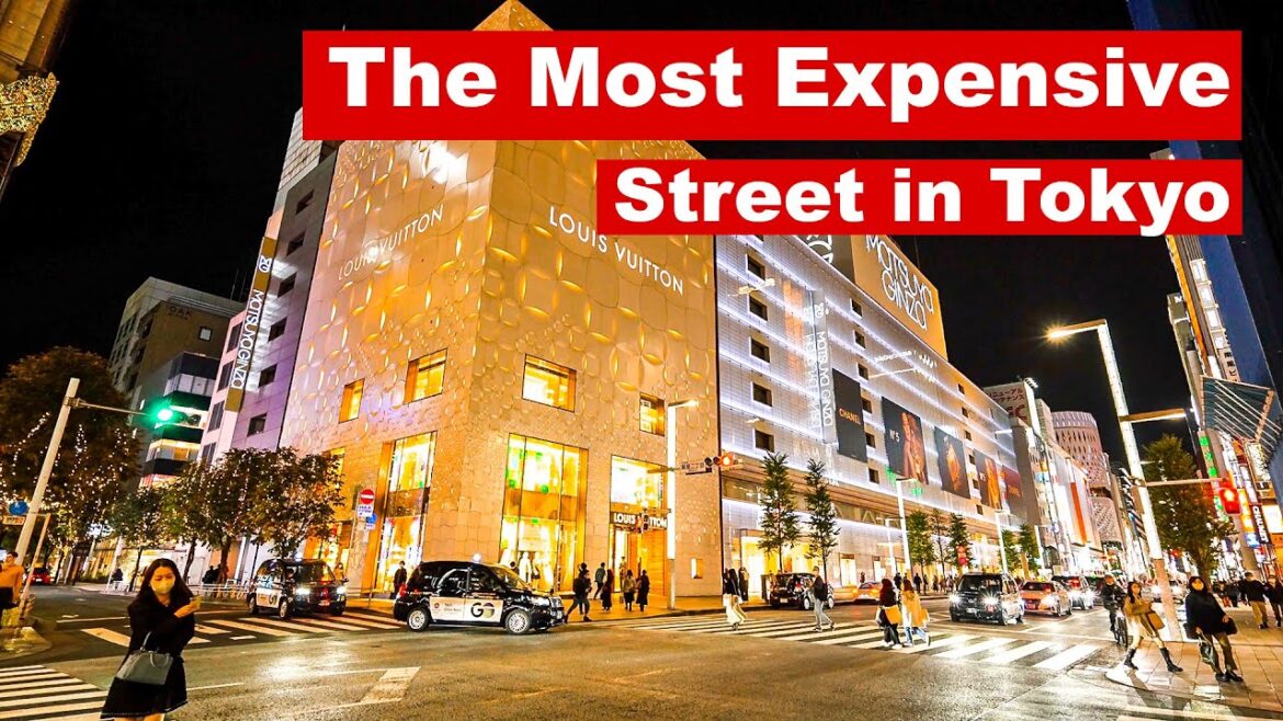 The Most Expensive Street in Tokyo – Ginza Walking Tour Night The Most Expensive Street in Tokyo - Ginza Walking Tour Night
