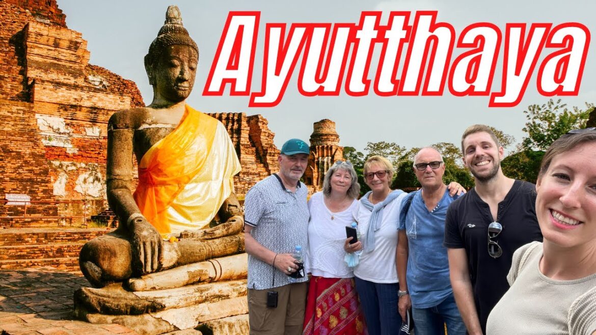 Our Parents Visit Ayutthaya – Best Day Trip From Bangkok, Thailand! UNESCO World Heritage Site Our Parents Visit Ayutthaya - Best Day Trip From Bangkok, Thailand! UNESCO World Heritage Site