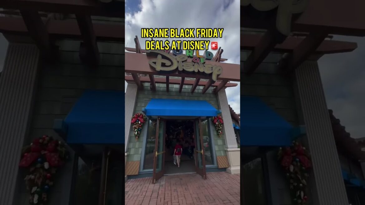 INSANE Black Friday Sale at Disney World🚨 #shorts