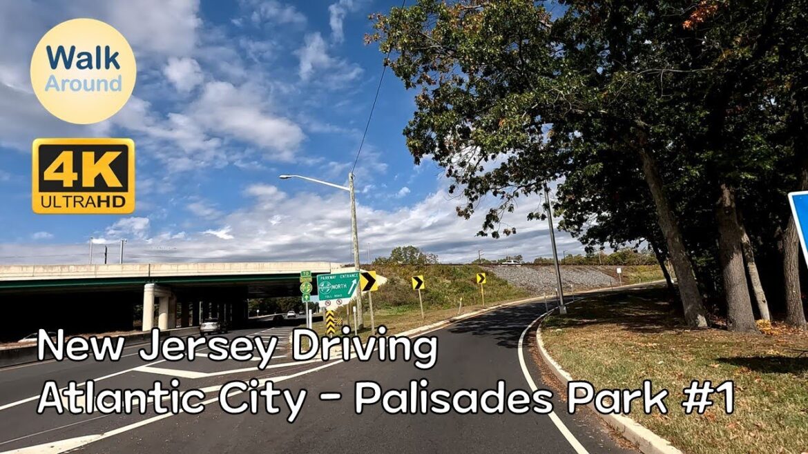 【4K60】 New Jersey Driving Tour: Atlantic City – Palisades Park #1 【4K60】 New Jersey Driving Tour: Atlantic City - Palisades Park #1