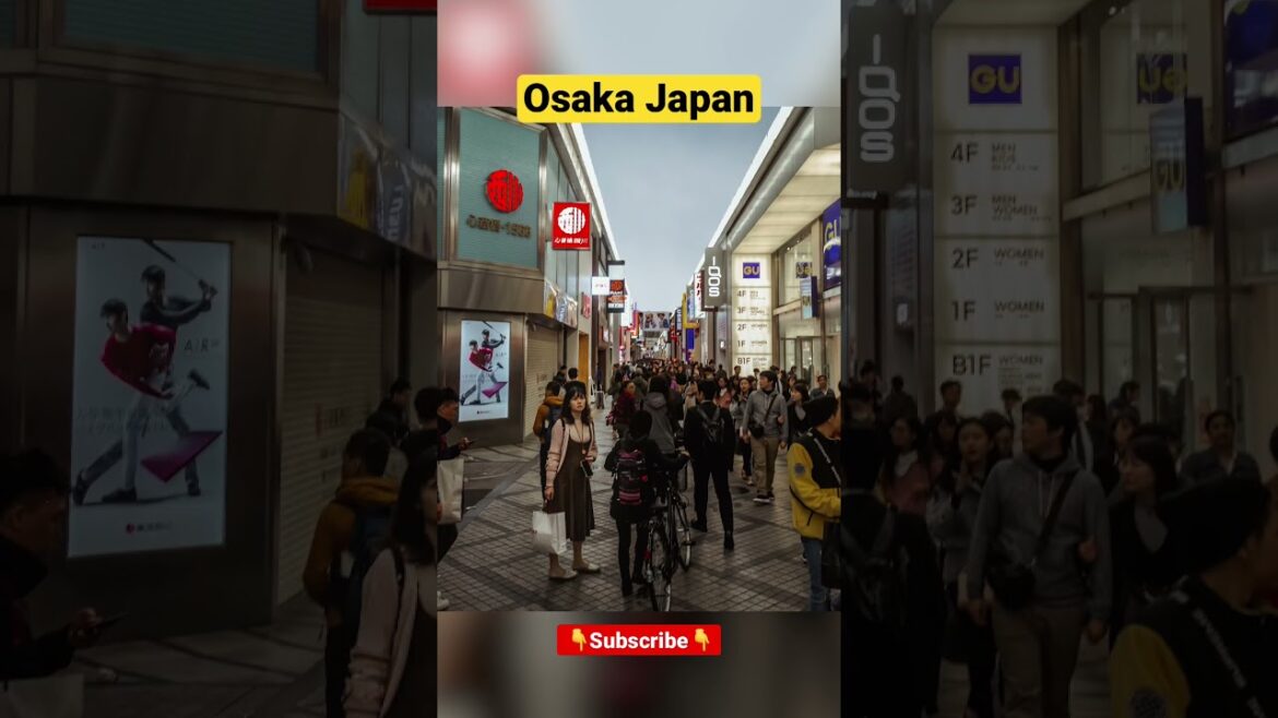 Osaka, Japan🇯🇵 | #shorts #travelphotography #japan