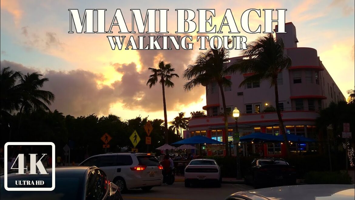 MIAMI BEACH DECEMBER 2022 4K UHD 60FPS USA