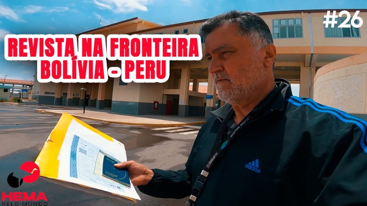 Revista na Fronteira entre a Bolívia e o Peru