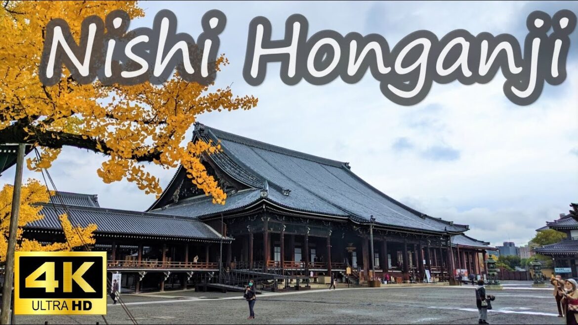 京都 雨の西本願寺を歩く / Kyoto Japan Nishi Honganji temple in the rain 京都 雨の西本願寺を歩く / Kyoto Japan Nishi Honganji temple in the rain