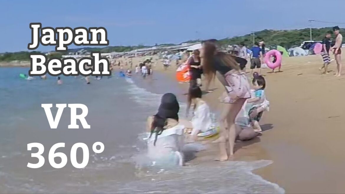 VR Walk - Japan Beach - 360° Walking Tour - 3D Tourism