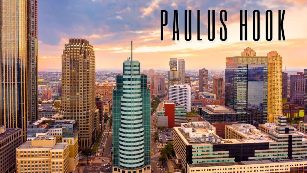 PAULUS HOOK JERSEY CITY 🇺🇸 [4K] BY DRONE - DREAM TRIPS