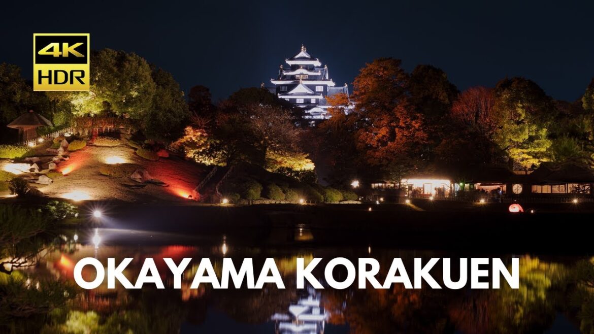 [4K HDR Japan] Okayama Korakuen #japan #autumn #castle #virtualyoutuber #virtualtour #japantravel