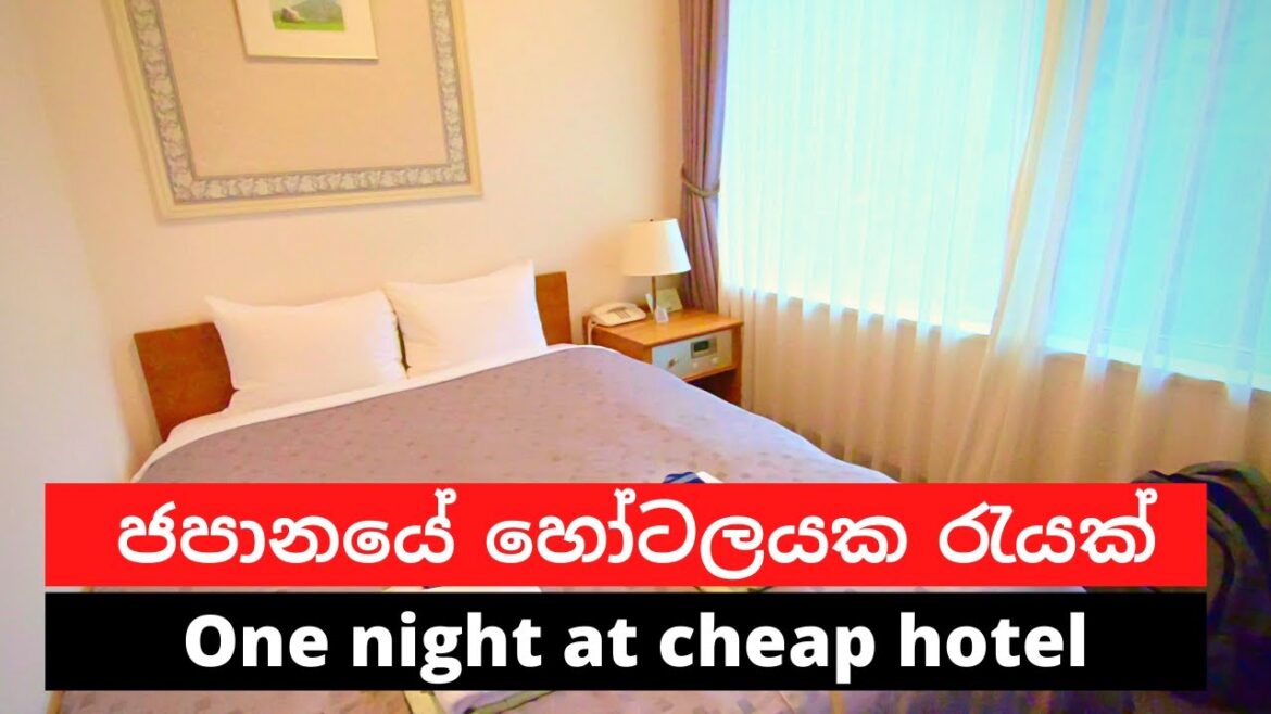 Japanese hotel tour | ජපානයේ හෝටලයක දවසක් #salindasenarath