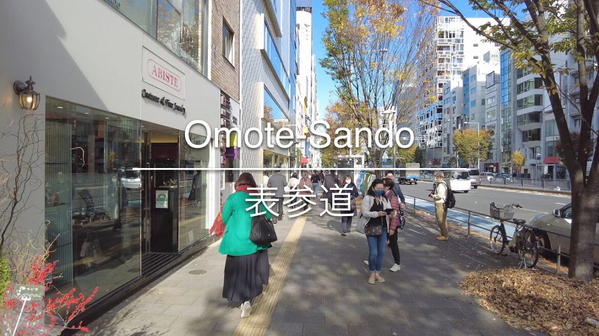 [4K] Omote-Sando 表参道 [Tokyo 東京] [Walk 散歩] #445
