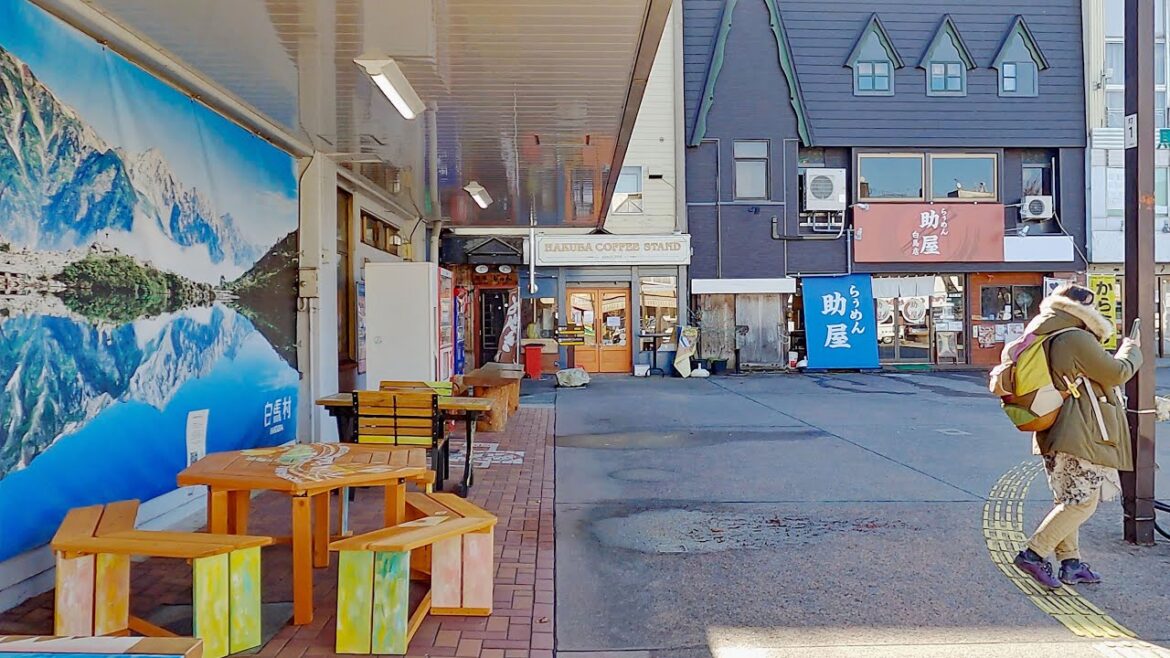 【白馬駅】Hakuba – Japan 4K Walk・From Hakuba Station Complete winter exploration 【白馬駅】Hakuba - Japan 4K Walk・From Hakuba Station Complete winter exploration