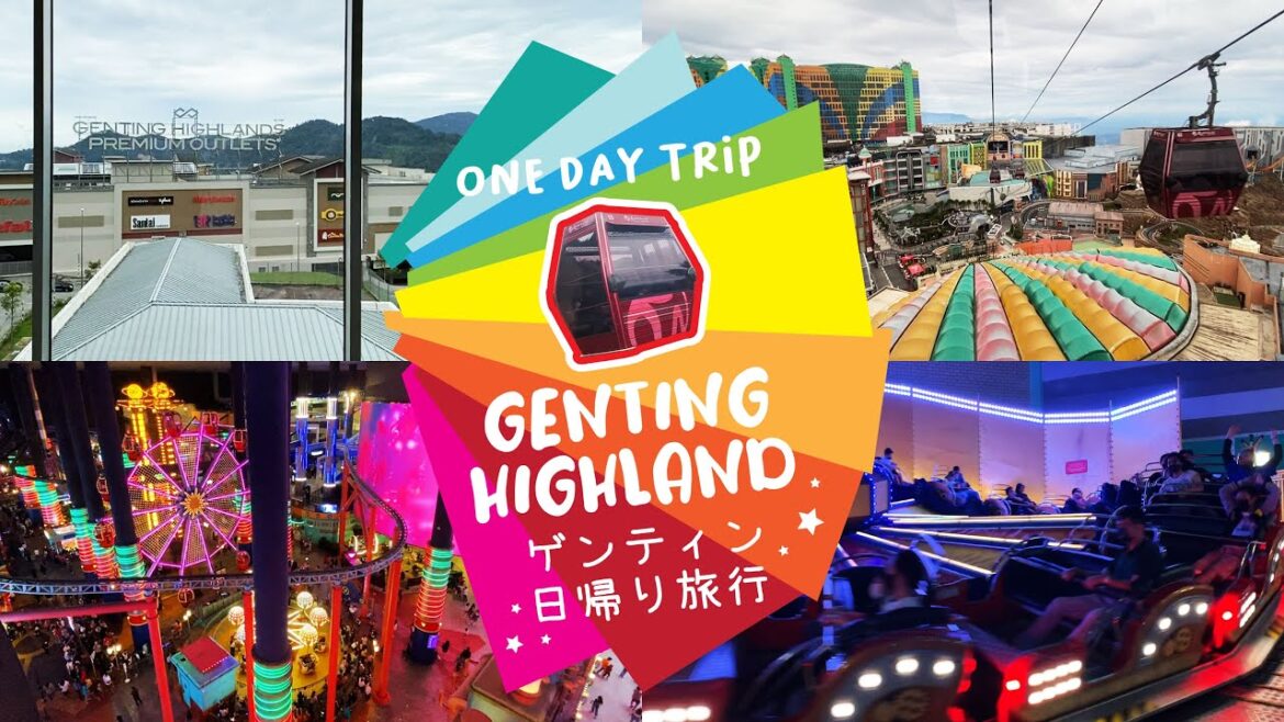 [vlog] ゲンティン日帰り旅行 | Japanese housewife in Malaysia