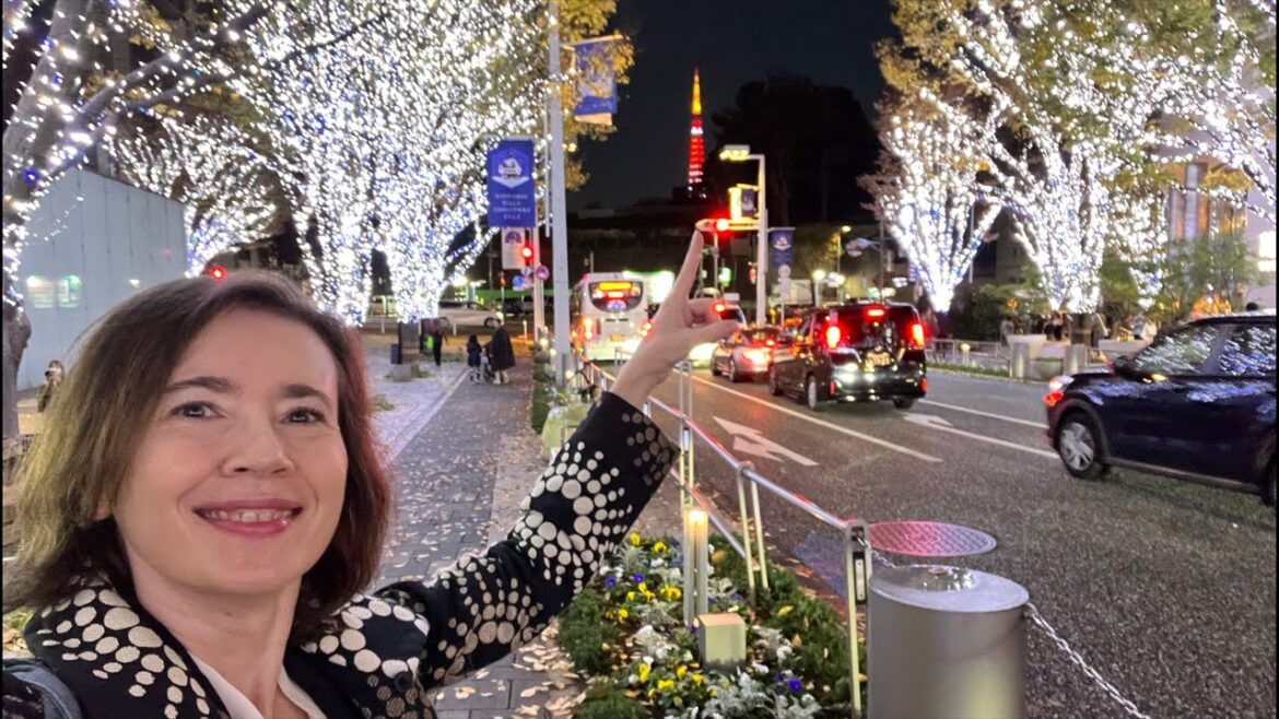Evening Walk in the Backstreets of Hiroo | Tokyo