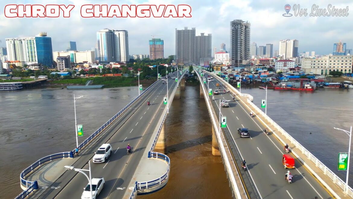 Drone Tour Morning Activity At Chroy Changvar Phnom Penh City Cambodia – DJI Mini 3Pro Drone Tour Morning Activity At Chroy Changvar Phnom Penh City Cambodia - DJI Mini 3Pro
