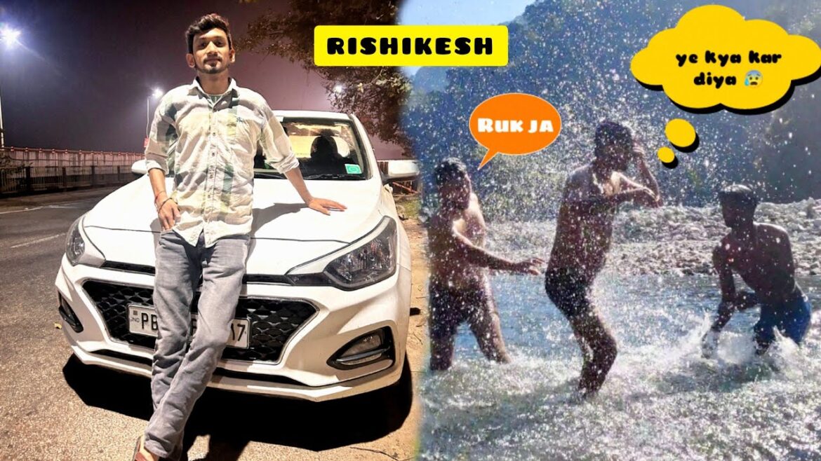TRIP TO RISHIKESH WITH FRIENDS 🤪 || etne thande paani se naha liya 😨 TRIP TO RISHIKESH WITH FRIENDS 🤪 || etne thande paani se naha liya 😨