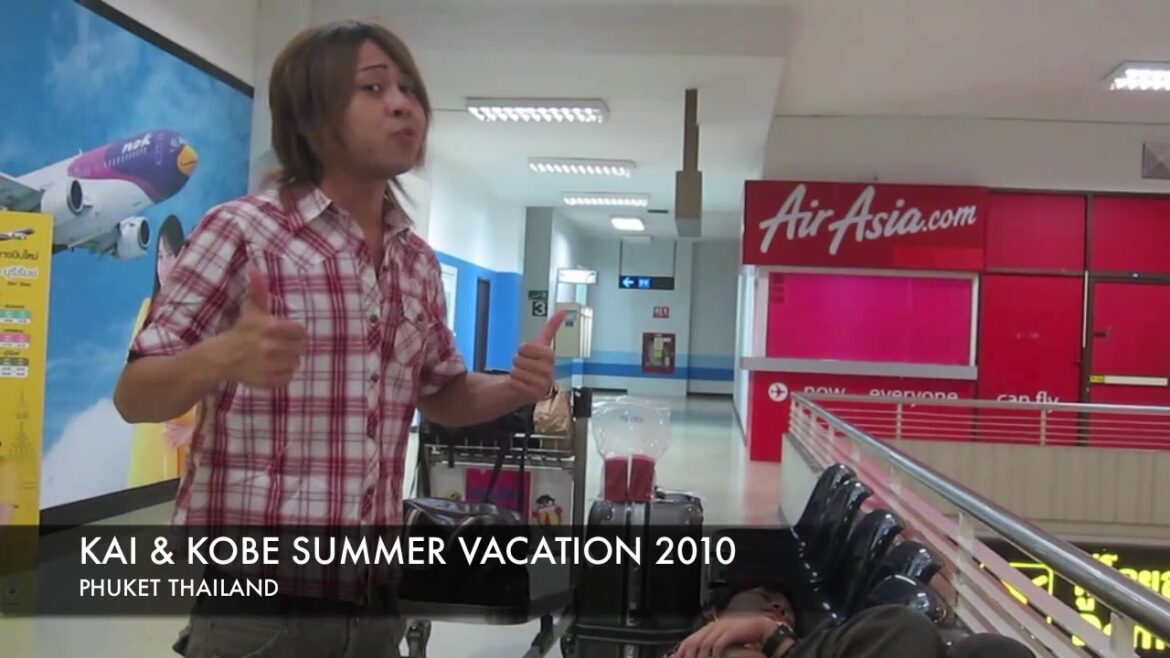 Kobe Khunakon - Vlog 006 :  Phuket International Airport (2010)
