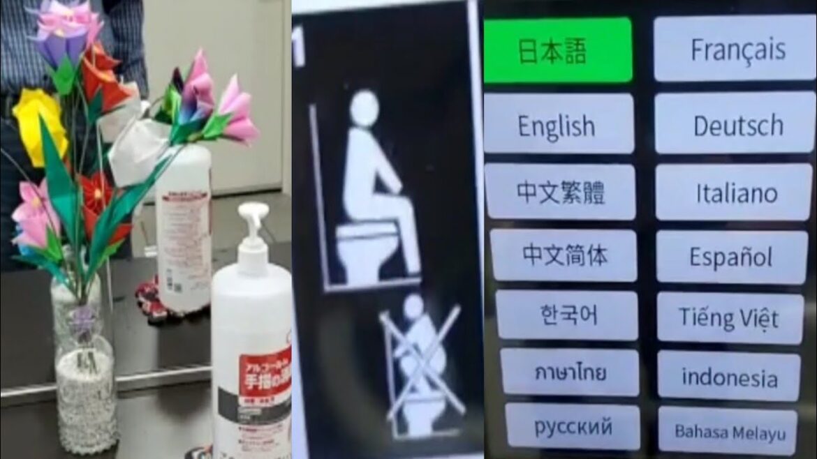 Digital Toilets in Japan#2022 #Japan log#viral