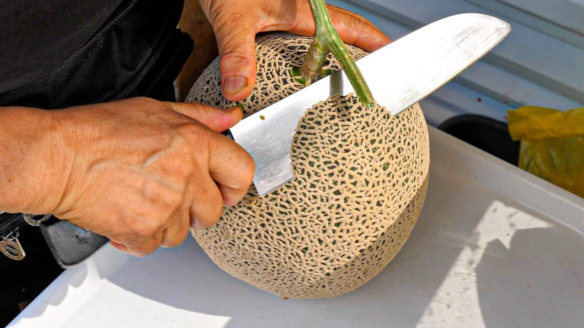 달인의 현란한 스킬! 남대문 깔끔한 과일 자르기 달인 / Amazing Korean Fruit Cutting Skills / Korean Street Food