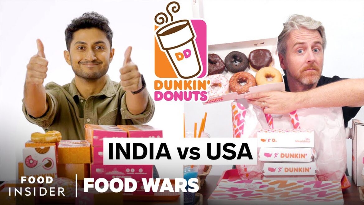 US vs India Dunkin’ | Food Wars | Food Insider US vs India Dunkin’ | Food Wars | Food Insider