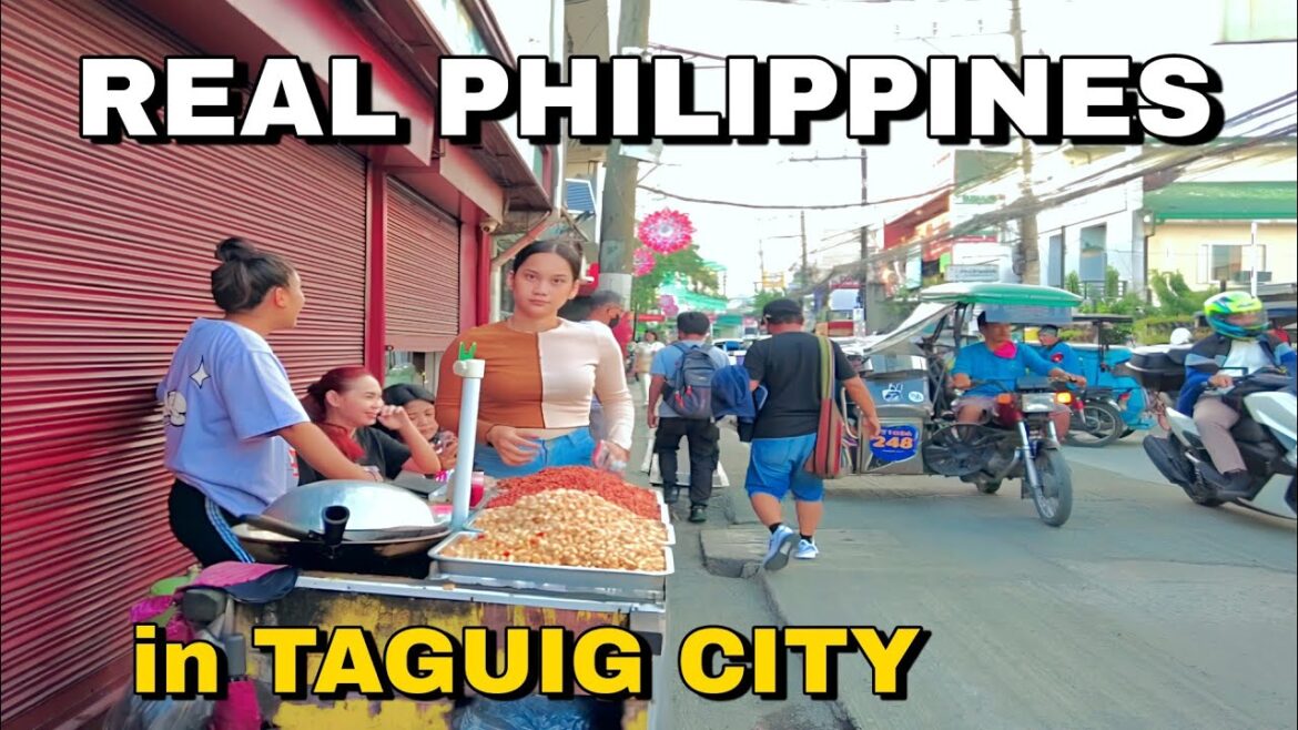 TAGUIG CITY Quick Walking Tour, Manila Philippines (4K HD)
