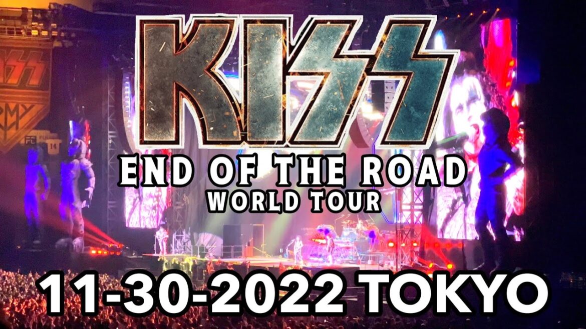 KISS  Live In Tokyo dome 11-30-2022  Last stage in Japan/ END OF THE ROAD WORLD TOUR