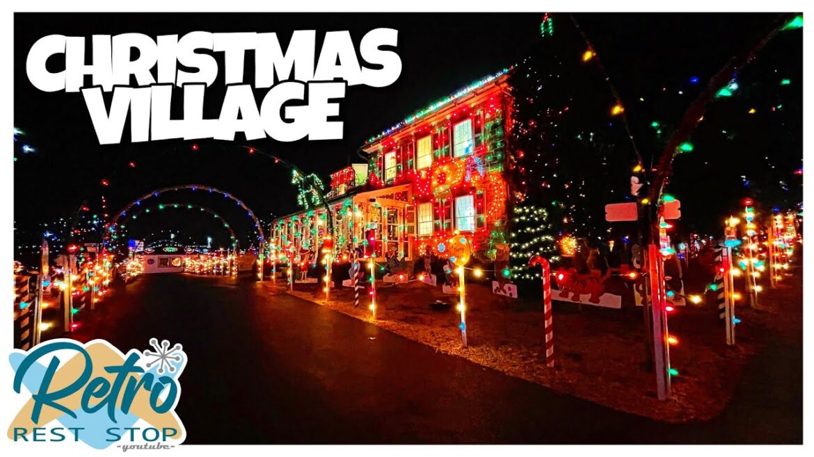 Huge Christmas Light Display ✨ Koziar's Christmas Village Pennsylvania Roadside Attraction