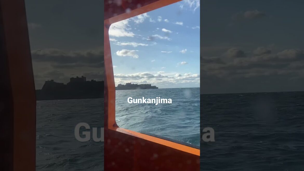 Gunkanjima- Battleship Island - Day trip from Nagasaki, Japan.