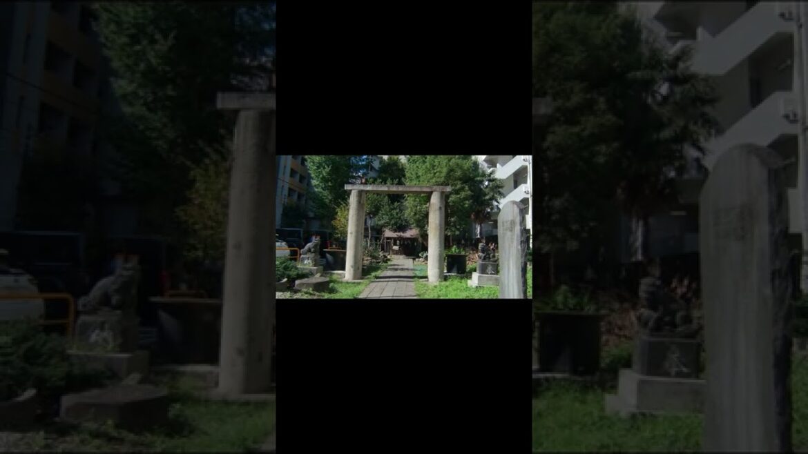 Tokyo Only in Tokyo God of the Daimyo Yashiki Sendai Domain Shimbashi Shiogama Shrine Tokyo #shorts