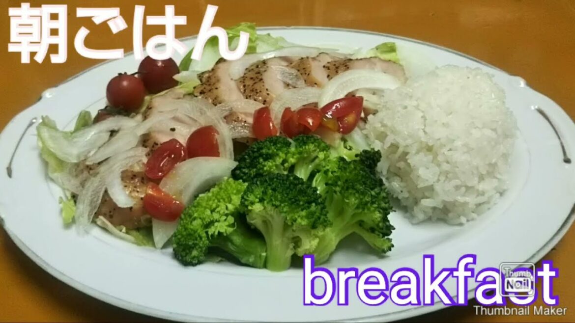 【朝ごはん】breakfast！let's eat at home、｜豚肉、料理を作って食べました、弁当屋、夫婦vlog、｜lunchbox Japanese bento