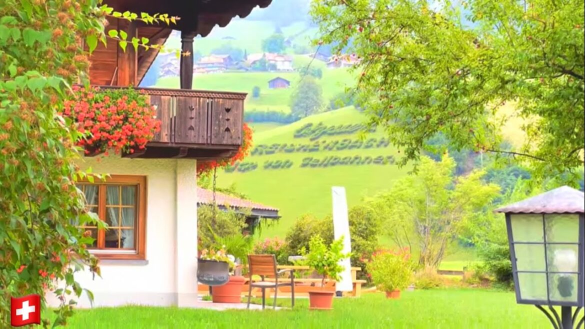 Driving in Switzerland🇨🇭Walk in Swiss Village / Road from Bern to Kandersteg Driving in Switzerland🇨🇭Walk in Swiss Village / Road from Bern to Kandersteg