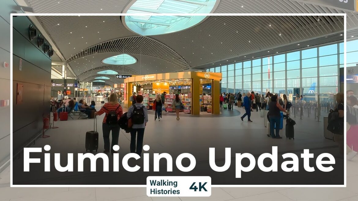 Rome Fiumicino Airport UPDATE ! 4K Walking Tour of Leonardo da Vinci Airport (Travel to Italy 2023) Rome Fiumicino Airport UPDATE ! 4K Walking Tour of Leonardo da Vinci Airport (Travel to Italy 2023)