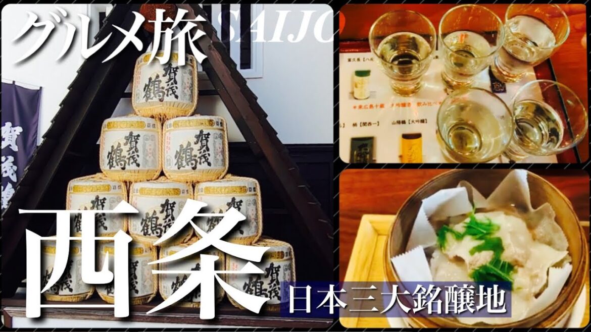 【グルメ旅】「日本三大酒処」広島県西条へ！絶品と地酒飲み比べのほろ酔い旅 HIROSHIMA SAIJO