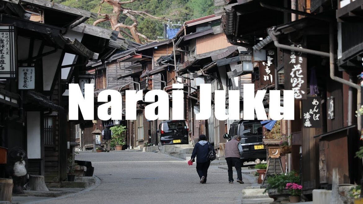 Narai Juku, Kiso Valley, Japan, 奈良井宿 - Canon 80D - Virtual Trip