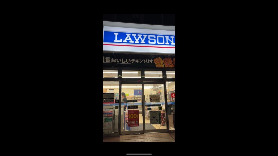 Japan convenience store trip