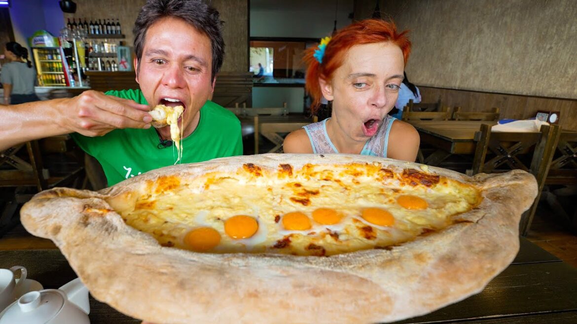 Ultimate Georgian Food Tour!! 🇬🇪 TITANIC CHEESE BOAT + Market Tour in Tbilisi, Georgia!! Ultimate Georgian Food Tour!! 🇬🇪 TITANIC CHEESE BOAT + Market Tour in Tbilisi, Georgia!!