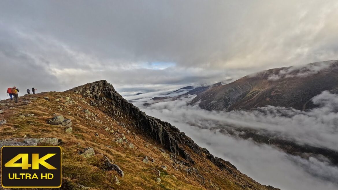 Hiking Two Munros Scotland, Sgor Gaoith and Mullach Clach a’ Bhlair
