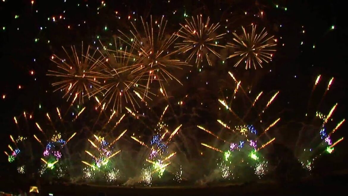 ** HD ** 104th Nagano Ebisuko fireworks display ( Music starmine )