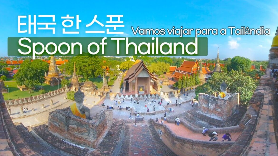 [방구석여행] 태국의 옛수도 아유타야 /여기는 왓 야이차이 몽콜/ 5분만에 다 둘러보기