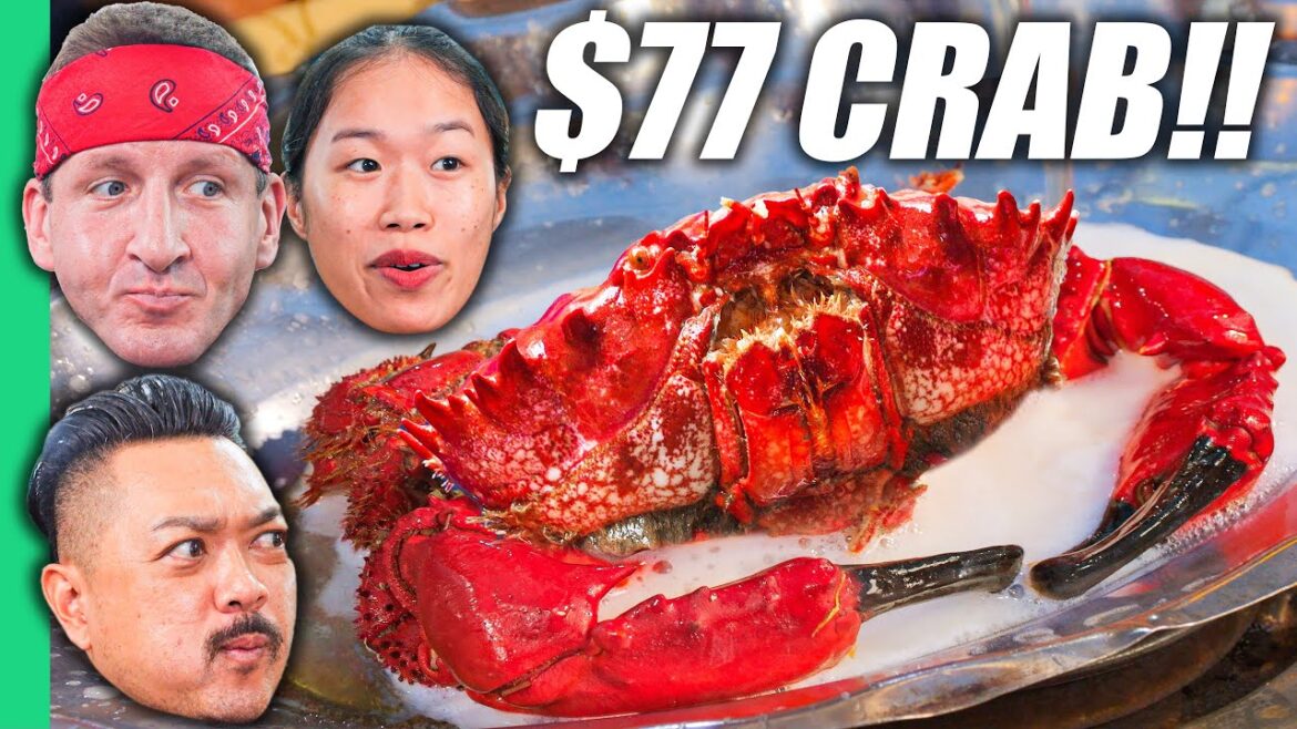 $7 Asian Crab vs $77 Asian Crab!! Rarely Seen Seafood Species!! $7 Asian Crab vs $77 Asian Crab!! Rarely Seen Seafood Species!!