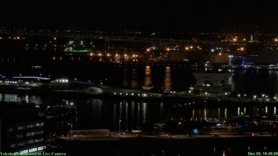 🔴Live Cam Yokohama Japan /横浜汽車道ライブカメラ 大さん橋 :9 Dec 2022 🔴Live Cam Yokohama Japan /横浜汽車道ライブカメラ 大さん橋 :9 Dec 2022